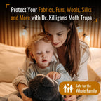 Dr. Killigan's Premium Clothing Moth Traps with Pheromones (White, 6 Traps)