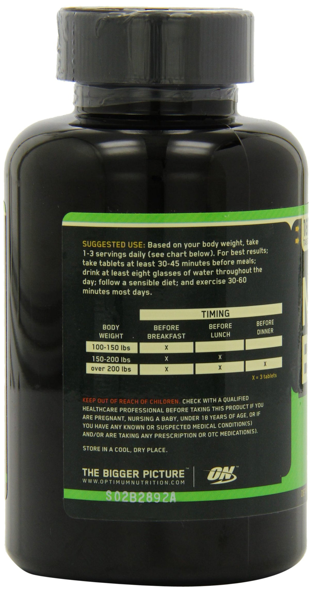Optimum Nutrition Nitric Boost, 180 Tablets