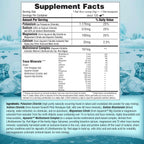 Fast Lyte Fasting Electrolyte Supplement Powder | No Sugar Unflavored Raw Electrolytes | 25% RDI Magnesium and Potassium with Trace Minerals | Carnivore & Keto Friendly | Sugar Free Fasting Salts