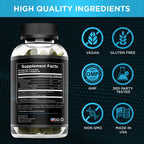 Effective Nutra Ashwagandha Gummies 1500mg – Extra Strength Stress & Sleep Support – 90-Day Supply, Just 2 Gummies Daily – Vegan, Non-GMO, Third-Party Tested – Made in USA (2-Pack)