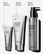 Allies of Skin Hydrating Silk Amino Face Cleanser | Gentle Daily Face Wash with Vitamin C, Astaxanthin & Moringa Oil | Moisturizing and Silky Soft for Dry and Sensitive Skin, 3.4 fl oz