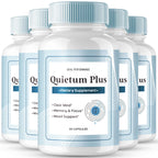 Quietum Plus Tinnitus Relief for Ringing Ears, Official Quietum Plus Tinnitus Relief Original Supplement Pills, Ring Clear Advanced Formula for Healthy Ear, QuietumPlus Reviews (5 Pack)