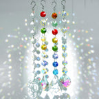 WASTROYAL 212pcs Crystal Suncatcher Kit, Glass Prisms for Chandelier Parts