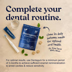 Dentagum Remineralizing Gum with Nano-Hydroxyapatite & Xylitol, 60 Pieces