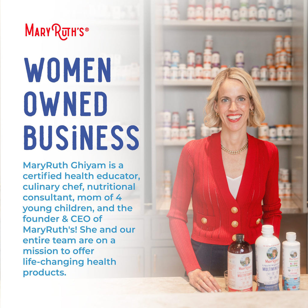 MaryRuth Organics Liquid Nighttime Multimineral | No Melatonin | Bedtime Routine | Magnesium Citrate | Calcium | Zinc | Vitamin D3| Available in 4 Flavor - Vegan | Sugar Free | Gluten Free | 15.22 Oz