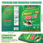 48 Pack Mouse Glue Traps Large Size Mouse Traps Sticky Pad with Enhanced Stickiness Pest Rat Sticky Traps Board for Rodent Cockroach and Other Insects House Indoor Outdoor