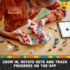 LEGO Star Wars Jedi Bob’s Starfighter Buildable Toy Vehicle, Brick Built Star Wars Starship with Jedi Bob Minifigure, Birthday Gift Idea for Boys, Girls or Any Fan Ages 8 and Up, 75388