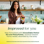MegaFood Womens Multivitamin One Daily - Multivitamin for Women - Vitamin C, Vitamin D, Iron & B Vitamins - Bone, Energy Metabolism & Immune Support - Vegetarian, GlutenFree - 90 Tablets, 90 Servings