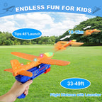 Fuwidvia 3 Pack Airplane Launcher Toys, 13.2 in LED Foam Glider Kids 4-12