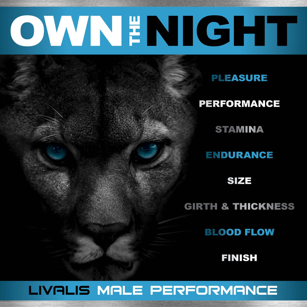 Livalis Male Enlargement Supplement – Formulated for Enhanced Performance, Stamina, Vitality, and Confidence – Promotes Healthy Blood Flow and Hormonal Balance – Add Inches Fast