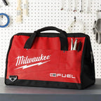 Milwaukee Heavy Duty 23 x 12 x 12 Inch Canvas Tool Bag w/Shoulder Strap and 6 Interior Pockets