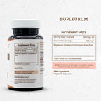 Secrets of the Tribe Bupleurum 60 Capsules, 500 mg, Bupleurum Chinense Dried Root (60 Capsules)