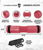 Gymreapers Barbell Squat Pad - Protective Bridge Pad For Hip Thrust, Squats, Lunges - Hip Support, Neck Protection For Bar (Pink)