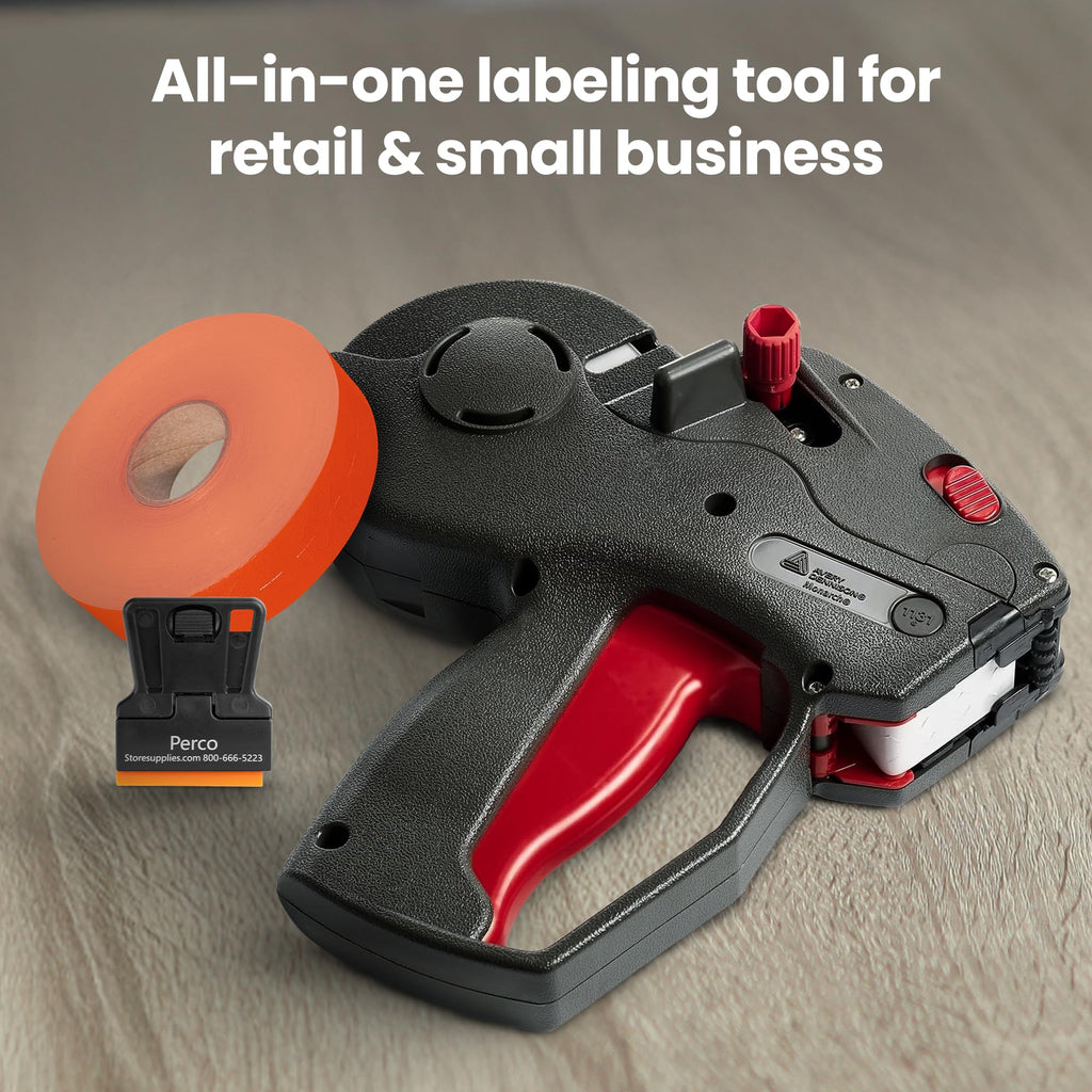 Monarch 1131 Labeler Starter Kit: Includes Price Gun, 10,000 Fluorescent Red Labels, and Preloaded Inker