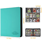 Foalgo Trading Card Binder, Card Collection Binder Album Folder with 720 Side Loading Pockets, 12 Pocket Trading Card Album Folder for TGC,MTG, Baseball Cards, Yugioh