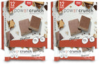 Power Crunch Protein Wafer Bars, High Protein Snacks with Delicious Taste, S'Mores, 1.4 Ounce (Pack of 24)