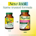 MegaFood Multivitamin for Women 55+ One Daily Womens Multivitamin with Vitamin D3, C, Zinc & Bioavailable Vitamin B12 & Folate - Healthy Aging, Brain & Bone Health, Vegetarian, 120 Tablets