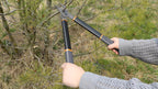 AIRAJ 17'' Bypass Loppers for Tree Trimming,Branch Cutter up to 1.6" Cut Capacity,Sharp Steel Tree Pruner,Chops Thick Branches with Ease,Tree Trimmer for Gardening