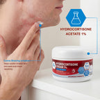 MED Pride 1% Hydrocortisone Cream Bulk 16 Oz Maximum Strength Itch Relief for Eczema, Dermatitis, Rashes, Mosquito Bites