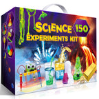 UNGLINGA 150 Experiments Science Kits for Kids, S.T.E.M Educational Project Toys for Boys Girls Birthday Gifts Ideas, Volcano, Chemistry Lab Tools Scientist Set