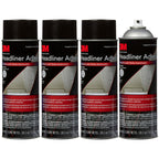 3M Headliner & Fabric Adhesive Spray (18.1 oz Aerosol, 4-Pack) – High Strength Automotive & Upholstery Glue for Fabric, Foam, Metal, Plastic – Heat Resistant, Fast Dry, Clear Finish