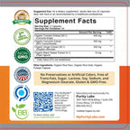 Organic Turmeric Curcumin Capsules with Black Pepper & Organic Ginger, 95% Curcuminoids, High Potency Turmeric Supplement for Joint Support & Inflammation, 120 Vegetarian Capsules