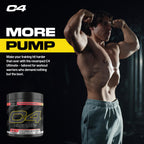 C4 Ultimate Pre Workout Powder Watermelon - Sugar Free Preworkout Energy Supplement for Men & Women - 300mg Caffeine + 3.2g Beta Alanine + 2 Patented Creatines - 20 Servings