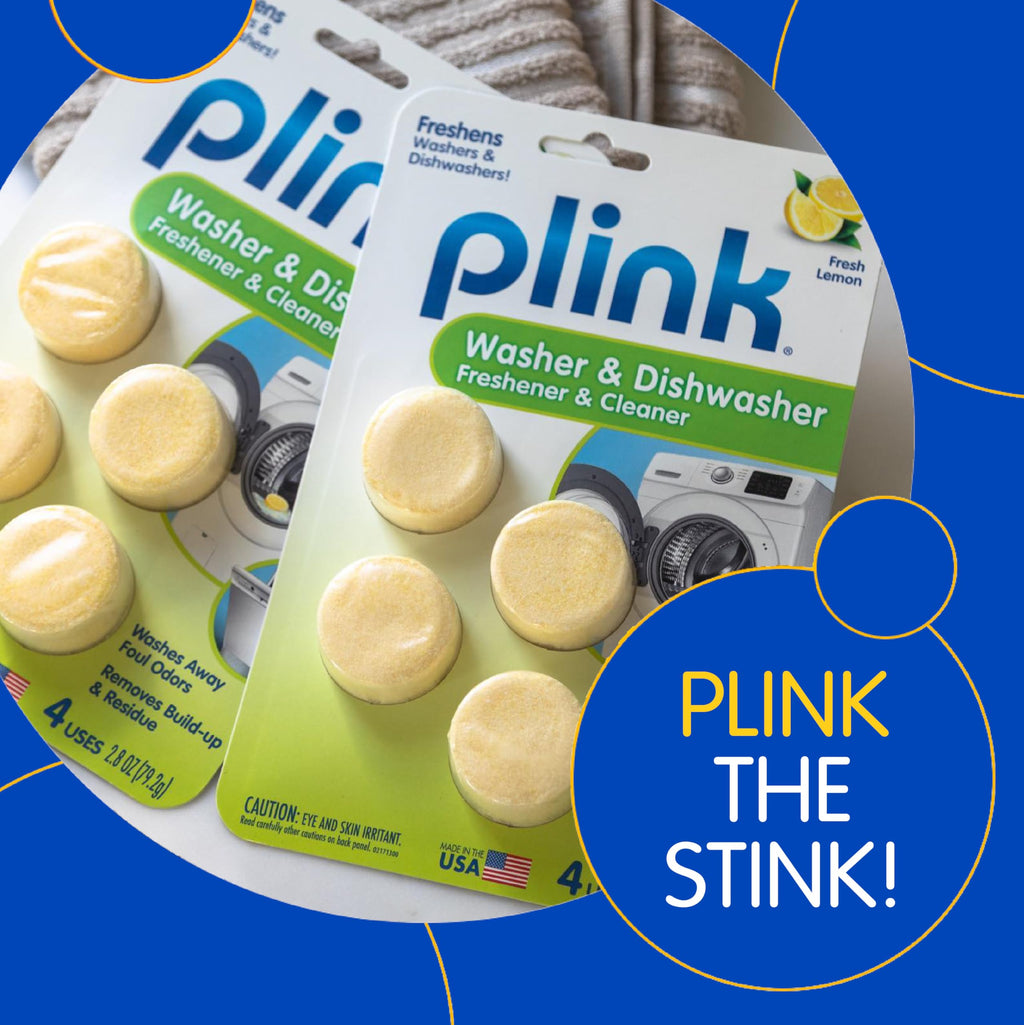 Plink Washer and Dishwasher Freshener Cleaner 4-Pack, 16 Tablets Total, Count