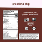 MadeGood Chocolate Chip Granola Bites, 28-Pack, Organic Snack Minis