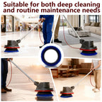237058 Blue Crimped Polypropylene Scrub Orbiter Brush for Oreck Bissell