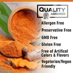 Turmeric Curcumin Supplement 95% Curcuminoids 1950mg with Organic Turmeric & BioPerine Black Pepper Extract for Best Absorption, Natural Vegan Joint Support, Non-GMO, Bottled in USA - 180 Capsules
