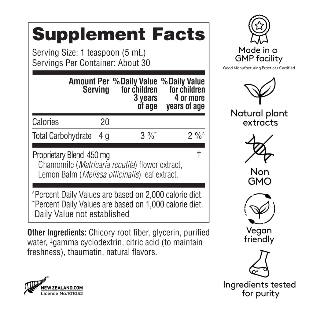 Harker Herbals Children's Calm & Sleep Syrup - 5.1 fl oz (30 Servings)