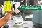 RESCUE! Pack Fly Trap Attractant Refills; Works Reusable Fly Trap To Lure Common Nuisance Or Filth Flies Including House Flies, Flesh Flies