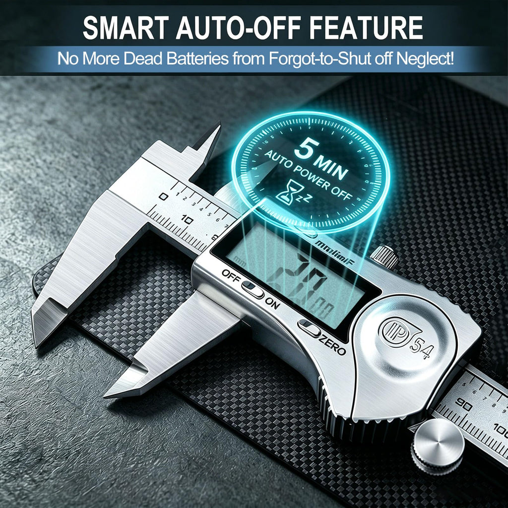 Kynup Digital Caliper, Caliper Measuring Tool, Stainless Steel Micrometer