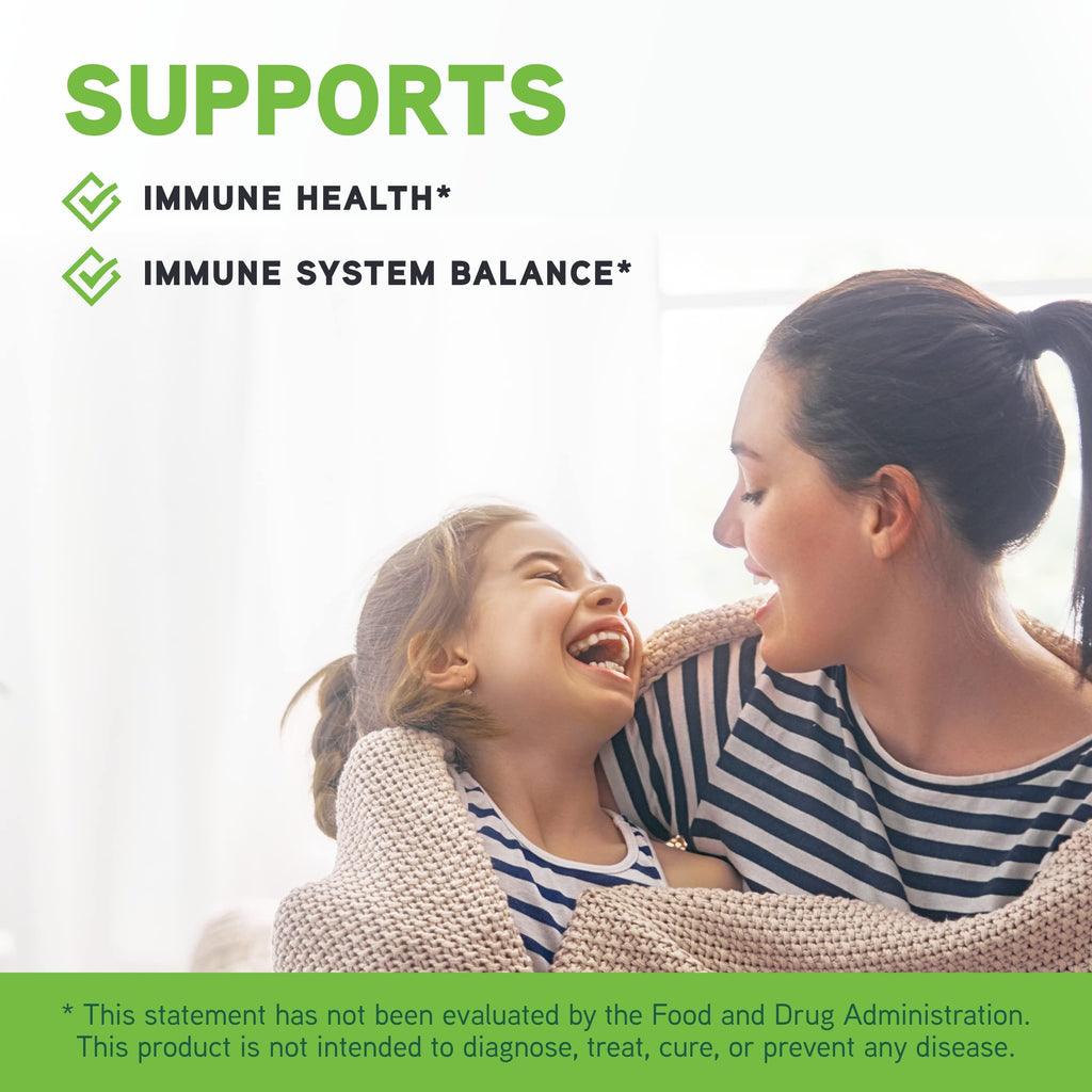 DAVINCI Labs Immuno-DMG - Dietary Supplement to Balance and Support Immune System Functions* - with DMG, Maitake Powder, Larch Tree and Beta Glucan - Gluten-Free - 90 Vegetarian Tablets