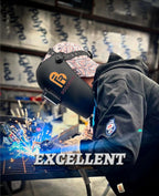 BOCOMAL Welding Cap CAT2 Flame Resistant Midweight 6 Pannel Welder Hats 7 5/8