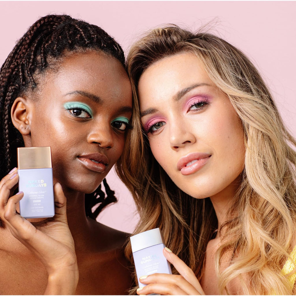Naked Sundays CabanaGlow Sheer Tint SPF 50 – Lightweight Sunscreen Serum with Non-Nano Zinc, Hydrating Skincare Ingredients & Natural Radiant Glow