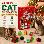 Cat Advent Calendar 2026, 24 Days Assorted Interactive Toys for Indoor Cats