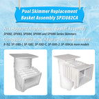 ChangTa Pool Skimmer Basket Replacement, for Hayward SPX1082CA & Aladdin B-152 Skimmer Models SP1082 SP1083 SP1084 1085 1086 SP1075 1075T 1076 1077 Skimmers Basket - Blue