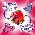 NERDS Gummy Clusters Rainbow Candy, Crunchy & Gummy, 3 oz, 12 Pk