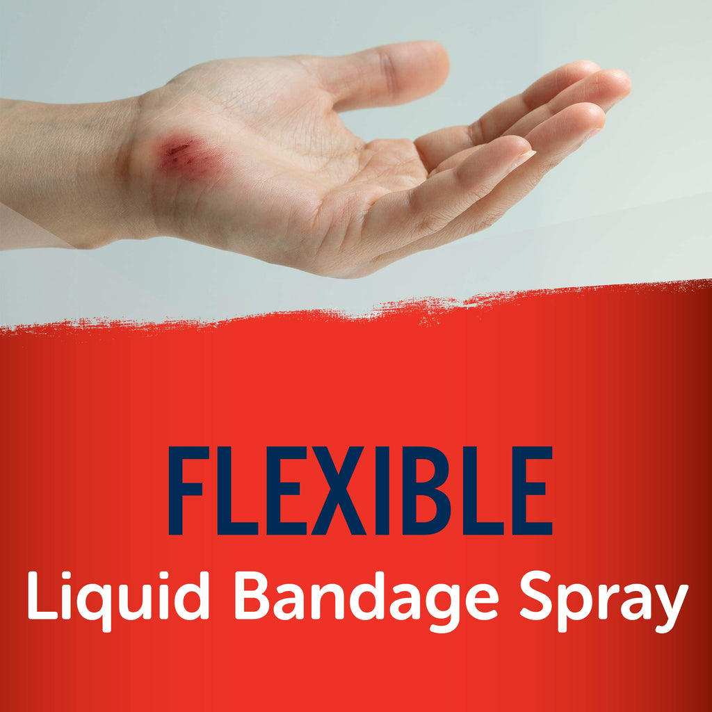 New-Skin Liquid Bandage Spray, Antiseptic, Waterproof, Cuts & Blisters, 1oz