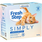 Fresh Step Advanced Simply Unscented Multi Cat Clumping Cat Litter, 18.5 lb