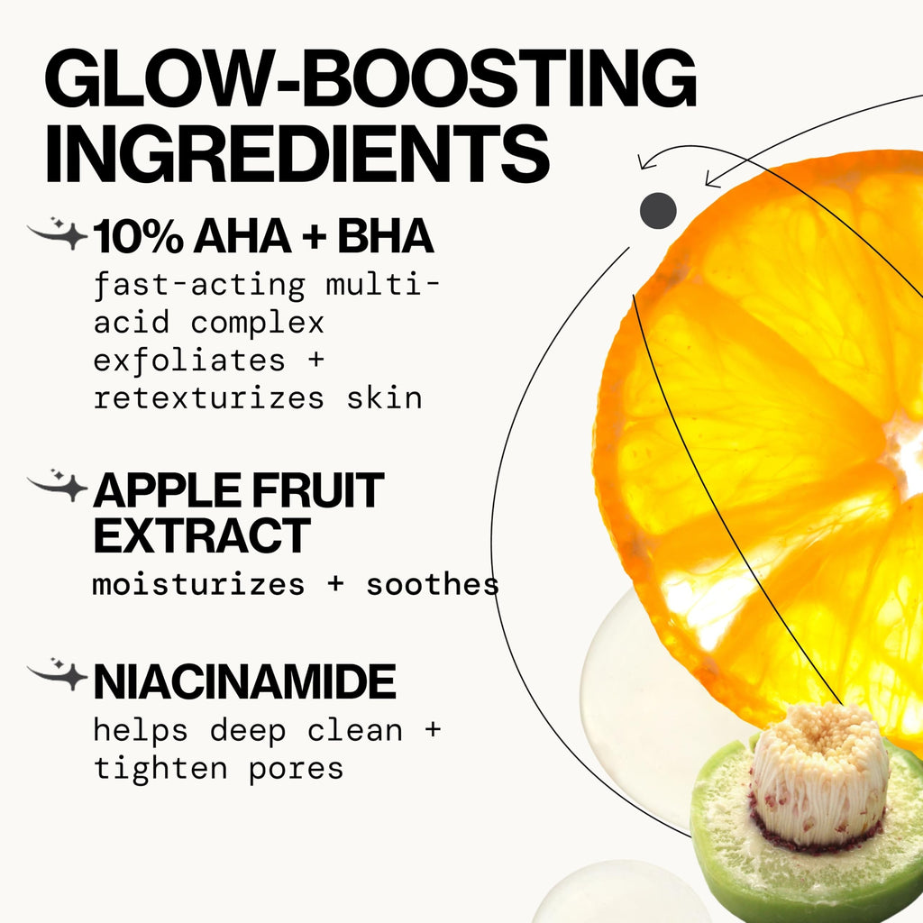 Pacifica Glow Baby Brightening Peel Pads 10% AHA + BHA Exfoliating Face Pads for Glowing Skin Resurfacing Glycolic Acid & Salicylic Acid Pad to Smooth Texture & Minimize Pores Fragrance Free 60 Count