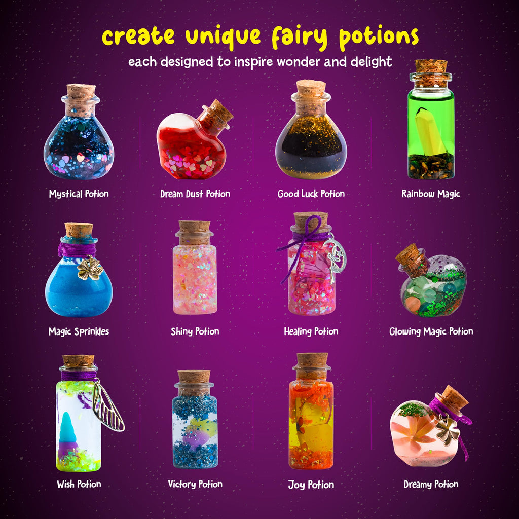 Fairy Magic Potion Kit for Kids - Magical Workshop Craft Kits - Girls Gifts