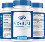 LIVORKA Visium Pro Vision Support - Official Health Supplement Capsules, Natural VisiumPro Vitamin Pills for Visual Health & Wellness, Visium Pro Reviews, 60 Capsules for 1 Month
