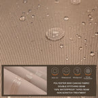 ULTCOVER Waterproof 600D Polyester Square Hot Tub Cover Outdoor SPA Covers 76 x 76 inch