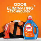 Persil Advanced Clean Oxi+Odor Power, Laundry Detergent Liquid, 82.5 Fl Oz, 82 Loads, Ultra Concentrated Laundry Soap, Fights Tough Stains and Odors, All Water Temperatures, HE Safe