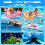 Sunwinx 3.6 LBs Pool Filter Balls for Sand Filter, Reusable Pool Sand Filter Balls, Eco-Friendly Pool Filter Media Balls for Swimming Pool, Aquarium Tank (Equals 120 LBs Pool Filter Sand, White)