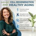 NuVi Global Stemforte Plus Stem Cell and Telomere Supplements – Cell Regeneration, Cell Growth & Telomere Support for Healthy Aging & Cellular Health – 90 Capsules for Men & Women