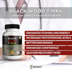 GREENVIFY Black Wood T Max, Extra Strength, 60 Capsules, 30 Day Supply (5)